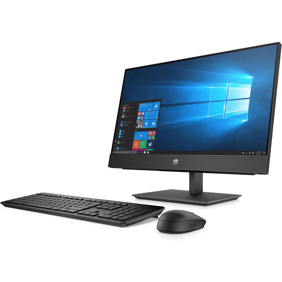 HP ProOne 440 G5 PC All-In-One 23,8'' FHD Core i7-9 Ram 16 Gb SSD 512 Gb Windows 10 Pro colore nero