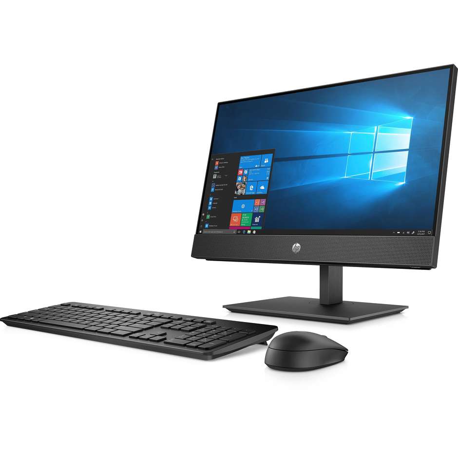 HP ProOne 600 G4 PC All In One Monitor 21,5" Touchscreen Intel Core i5 Ram 8 GB HDD 1 TB Windows 10 Pro
