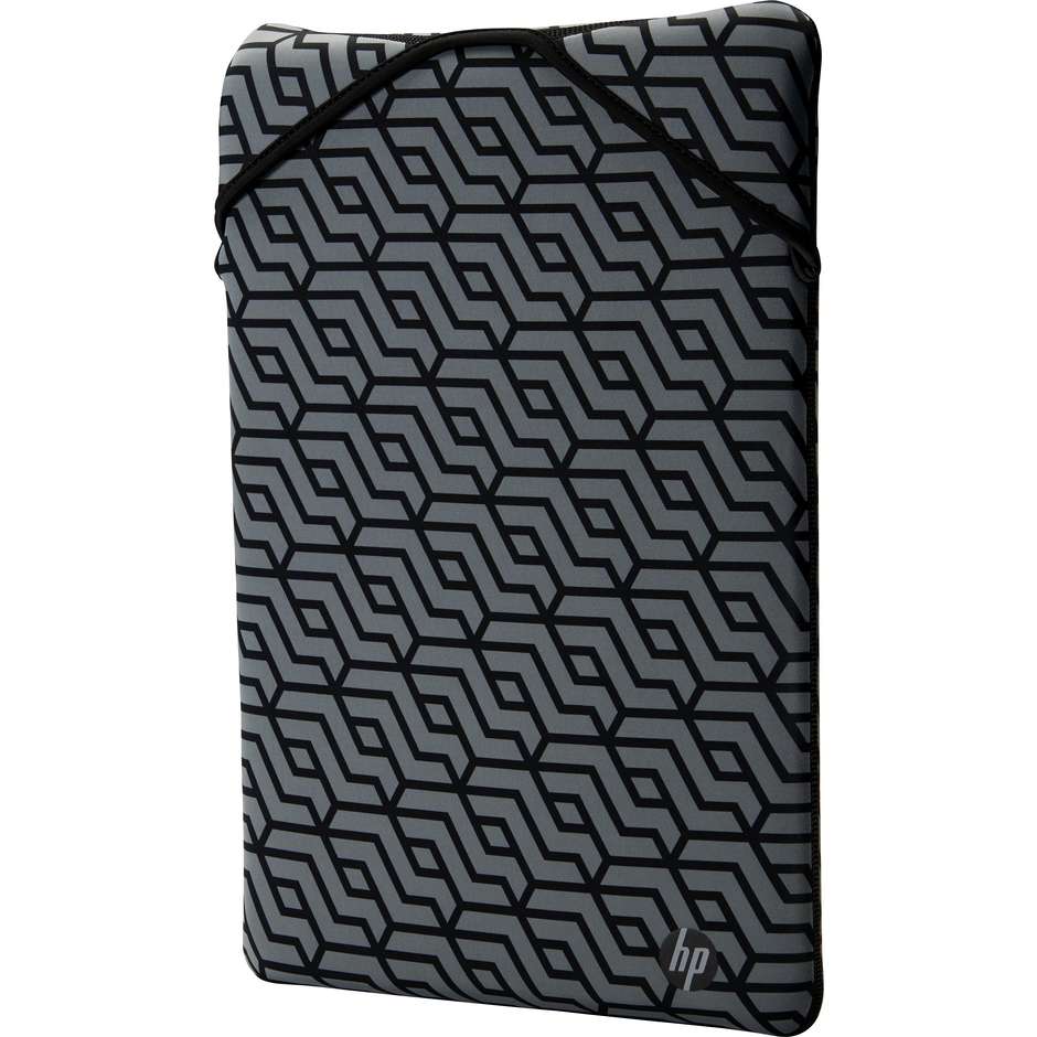 HP Reversible Protective Geo Custodia notebook 15,6 pollici reversibile nera e grigia