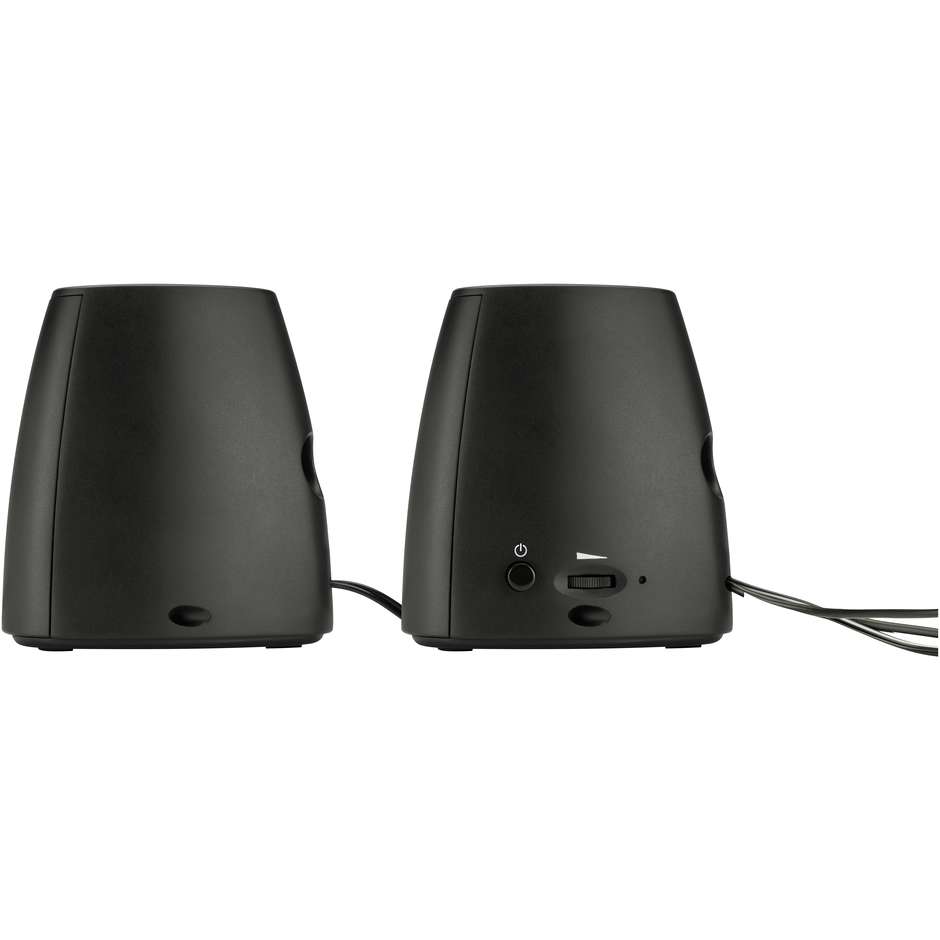 hp s3100 stereo speakers - black