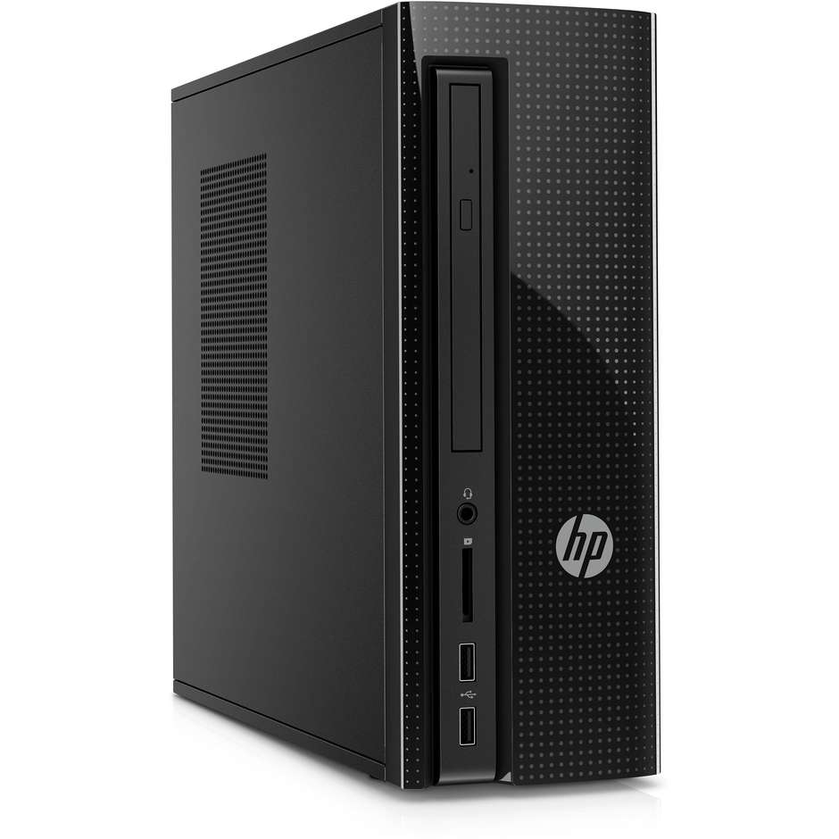 HP Slimline 260-A129NL Tower AMD A8-7410 RAM 8 GB HDD 1 TB Windows 10 colore Nero