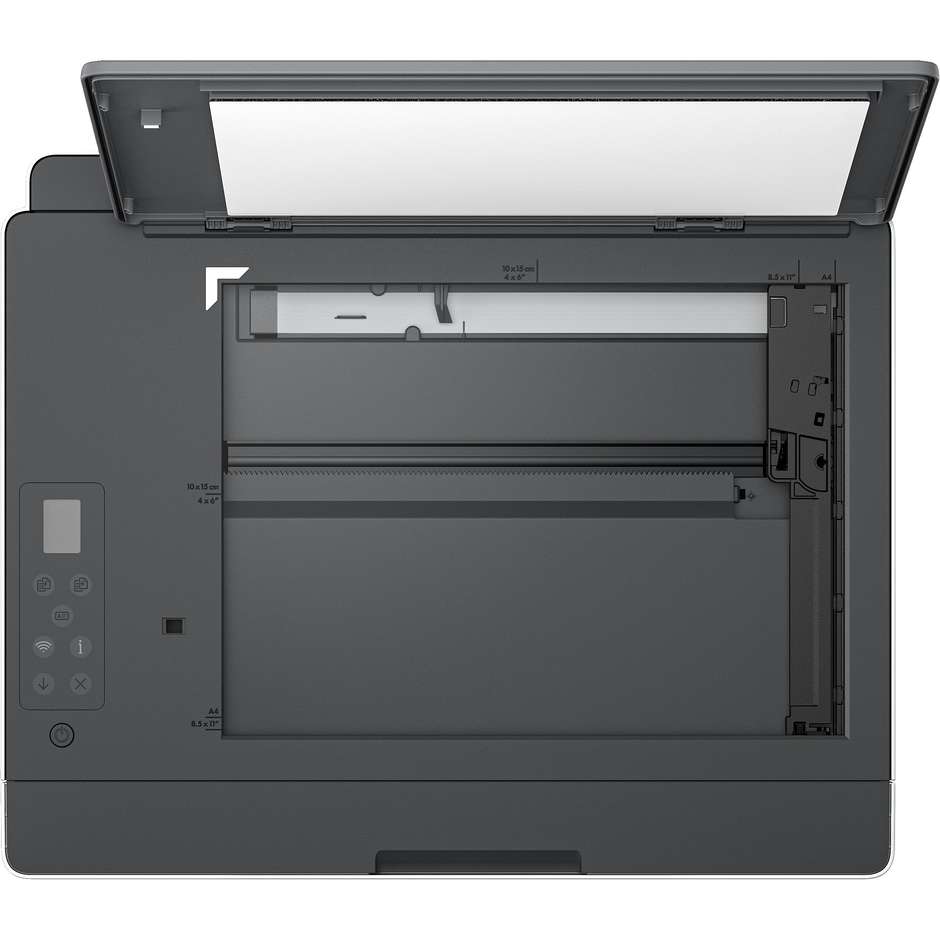 HP Smart Tank 5105 (1F3Y3A) Stampante Multifunzione Inkjet 3-in-1 A4 a Serbatoi Ricaricabili Wi-Fi Auto-Healing Sensori Livello Inchiostro HP Smart Bianco