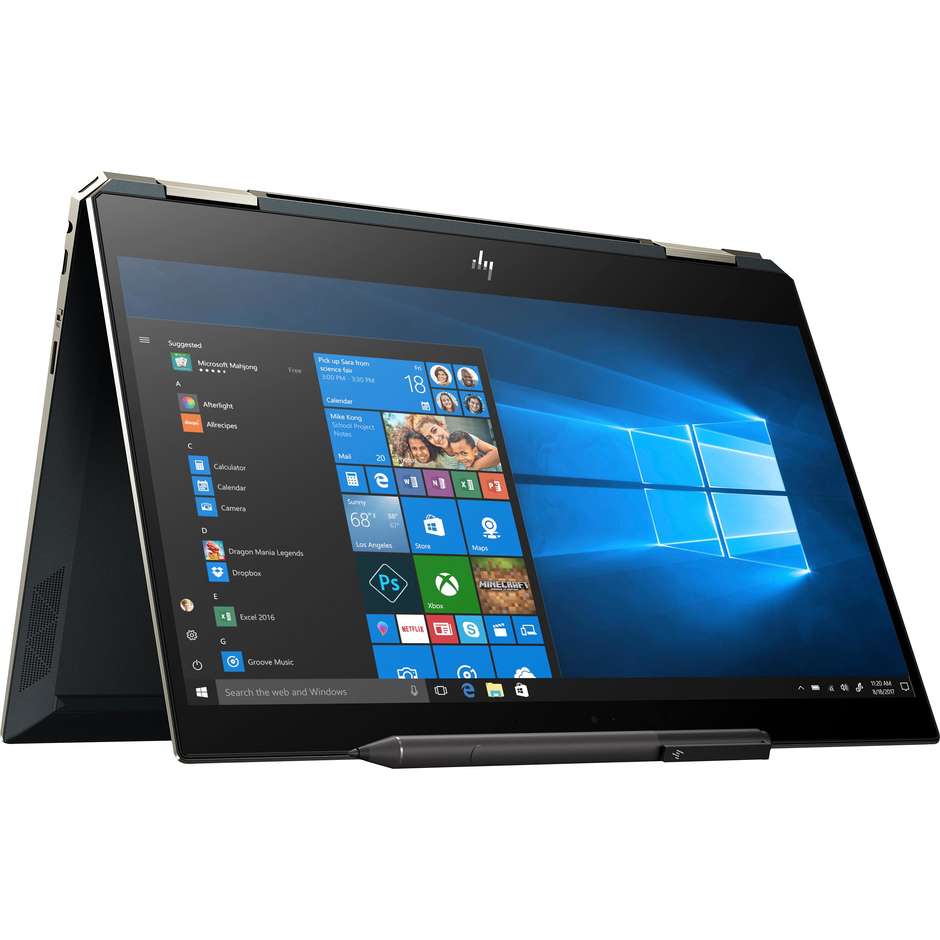 HP Spectre x360 13-ap0001nl Notebook 2in1 15" Intel Core i5-8265U Ram 8 GB SSD 256 GB Windows 10 Home