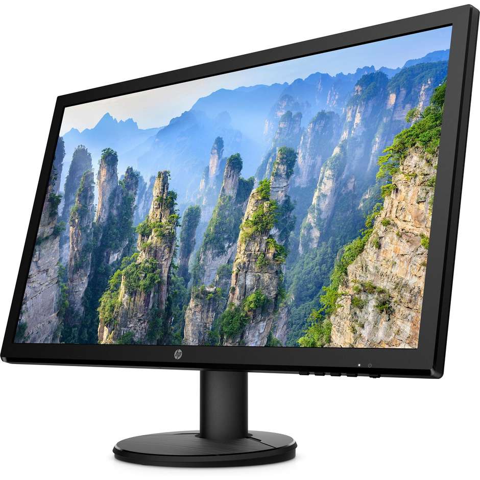 HP V24 Monitor PC LED 24'' Full HD Luminosità 250 cd/m² colore nero