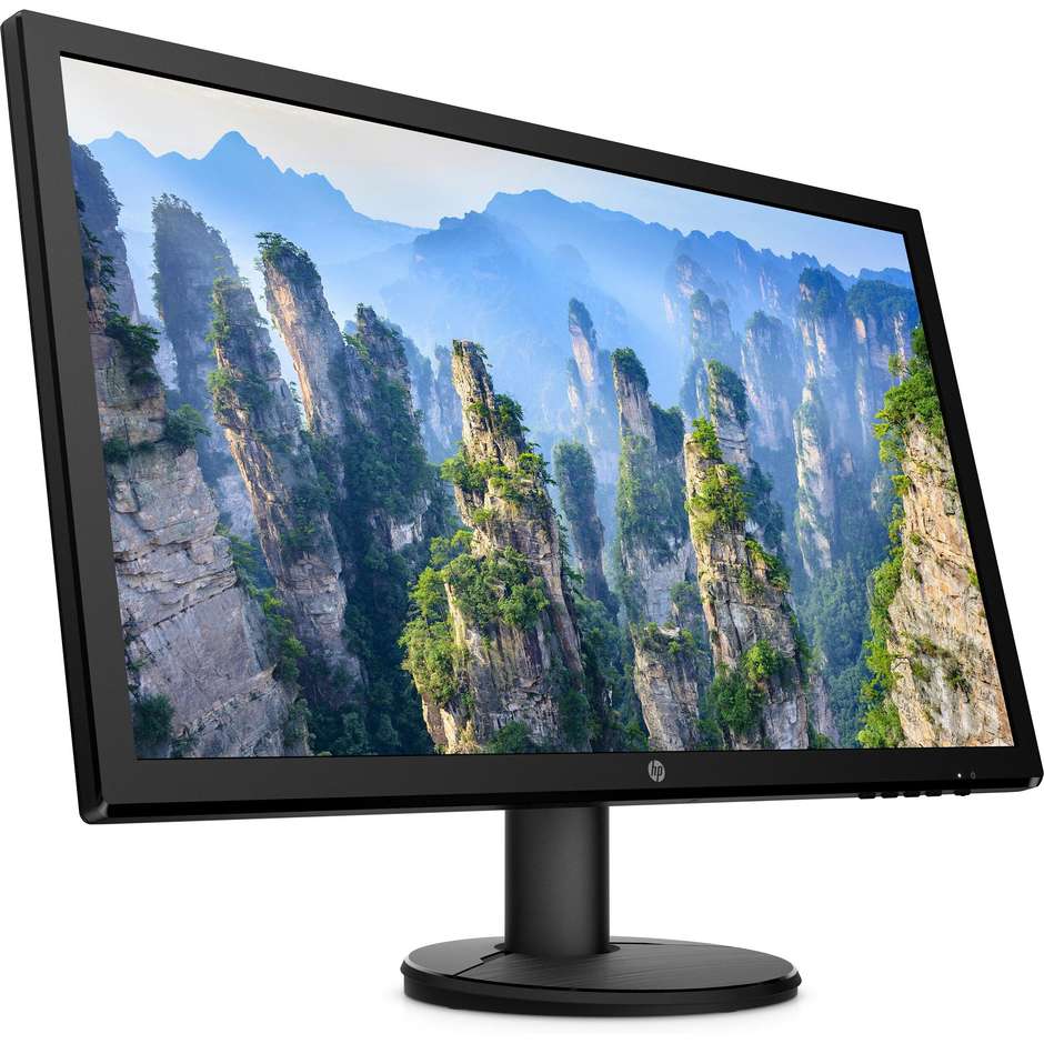 HP V24 Monitor PC LED 24'' Full HD Luminosità 250 cd/m² colore nero