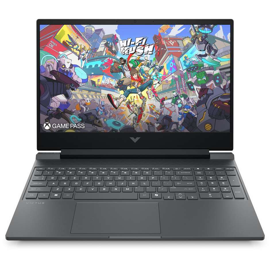 HP Victus Gaming 15-FA2029NL Computer portatile 15.6" Full HD Ram 16 GB Memoria 512 GB Windows 11 Home Colore Nero