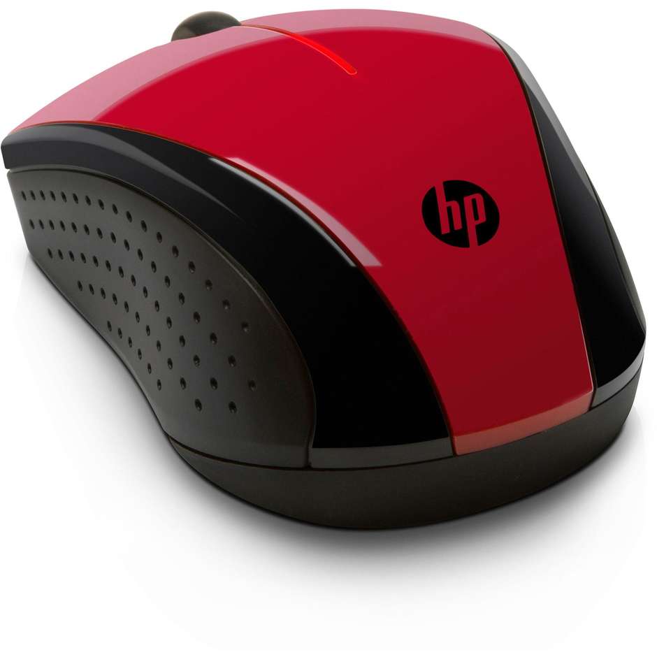 hp wirl mouse x3000 red