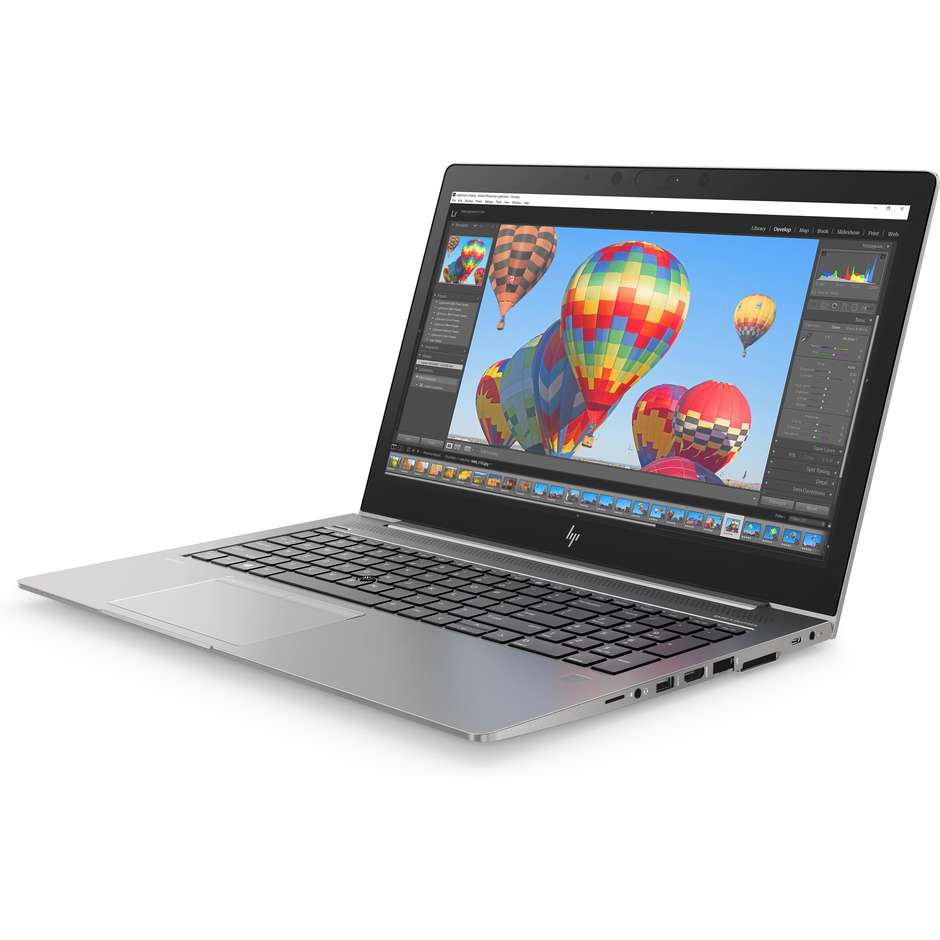 HP ZB15UG5 ZBook Notebook 15,6" Intel Core i7 Ram 8 GB SSD 256 GB Windows 10 Pro colore Argento