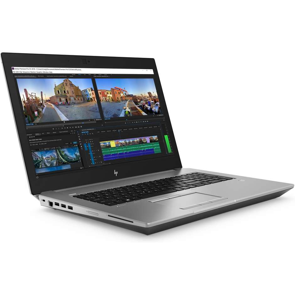 HP Zbook 17 G5 Notebook 17.3" Intel Core i7-8850H Ram 32 GB SSD 512 GB Windows 10 Pro