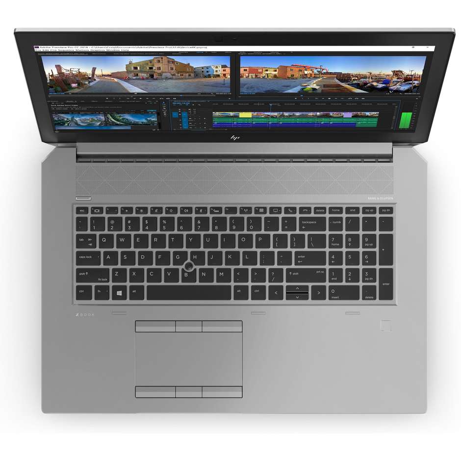 HP Zbook 17 G5 Notebook 17.3" Intel Core i7-8850H Ram 32 GB SSD 512 GB Windows 10 Pro