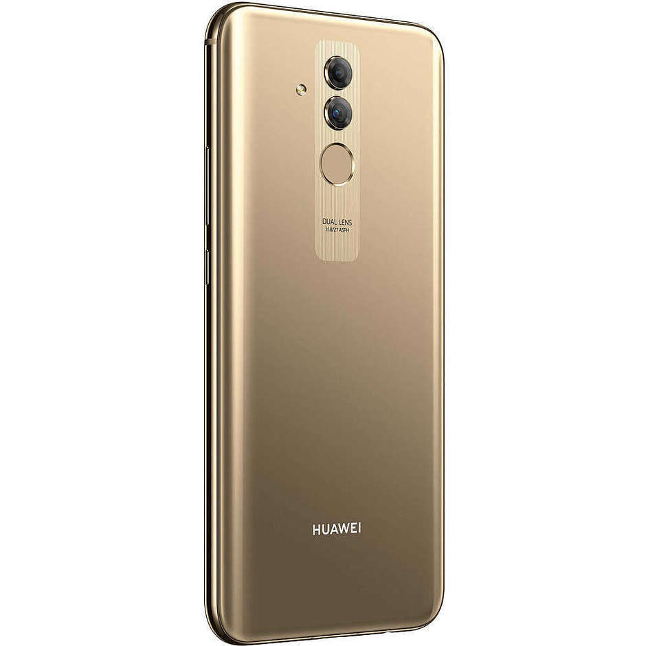 Huawei Mate 20 Lite Smartphone 6,3" memoria 64 GB Ram 4 GB Doppia Fotocamera Android colore Oro