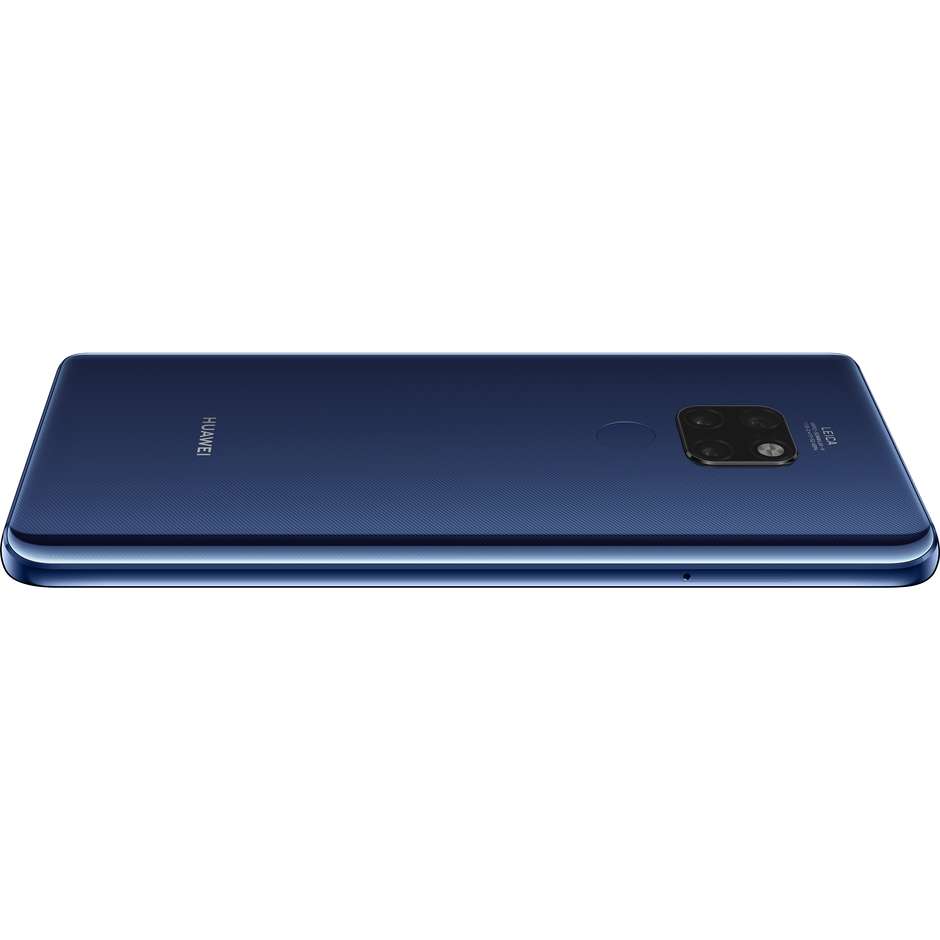 Huawei MATE 20 Smartphone 6,53" Full HD Ram 4 GB Memoria 128 GB fotocamere 16 MP/24 MP Android 9 colore blu