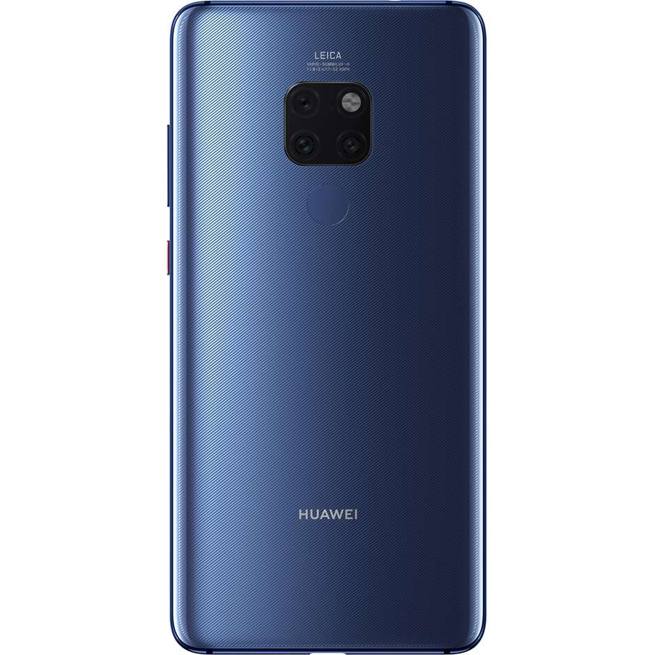Huawei MATE 20 Smartphone 6,53" Full HD Ram 4 GB Memoria 128 GB fotocamere 16 MP/24 MP Android 9 colore blu