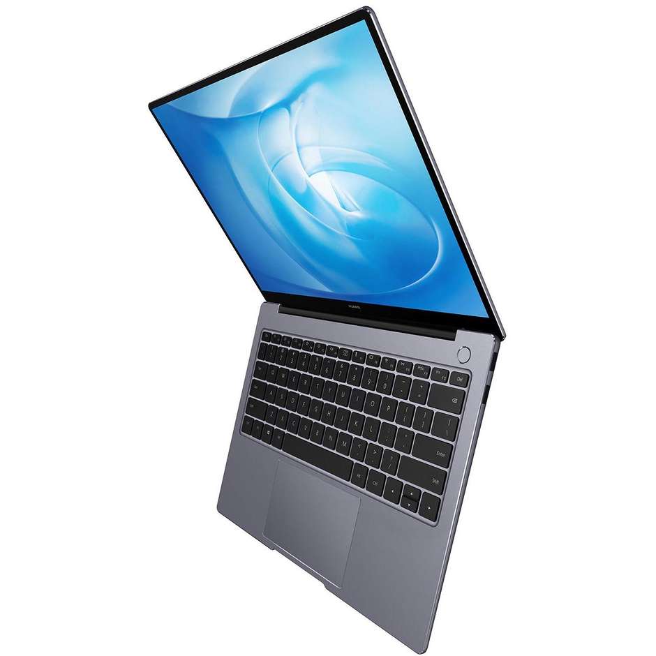 Huawei MateBook 14 2020 Notebook 14'' 2K Ultra HD AMD Ryzen 5 Ram 16 Gb SSD 512 Gb Windows 10 Home colore grigio