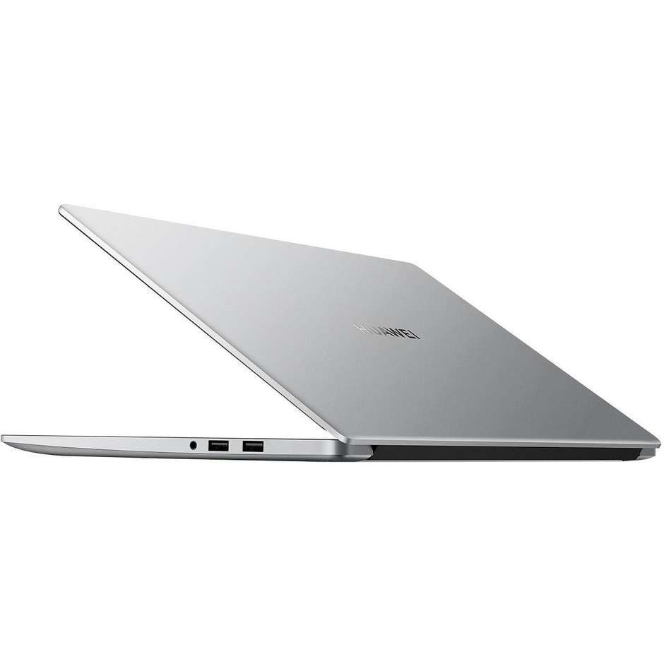 Huawei MateBook D 15 2021 Notebook 15,6"  Full HD Intel Core i5-1135G7 Ram 8 GB SSD 512 GB Windows 11 Home Colore Argento