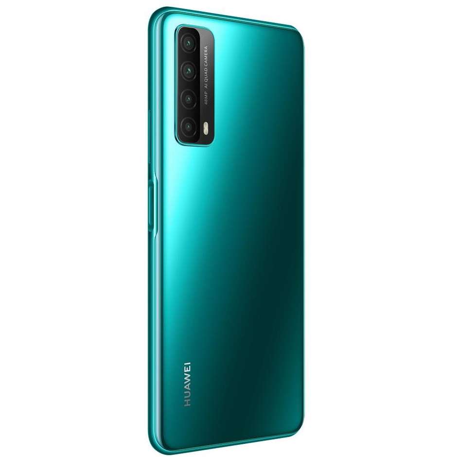 Huawei P Smart 2021 Smartphone 6,67'' FHD+ Ram 4 Gb Memoria 128 Gb EMUI 10.1 colore Crush Green