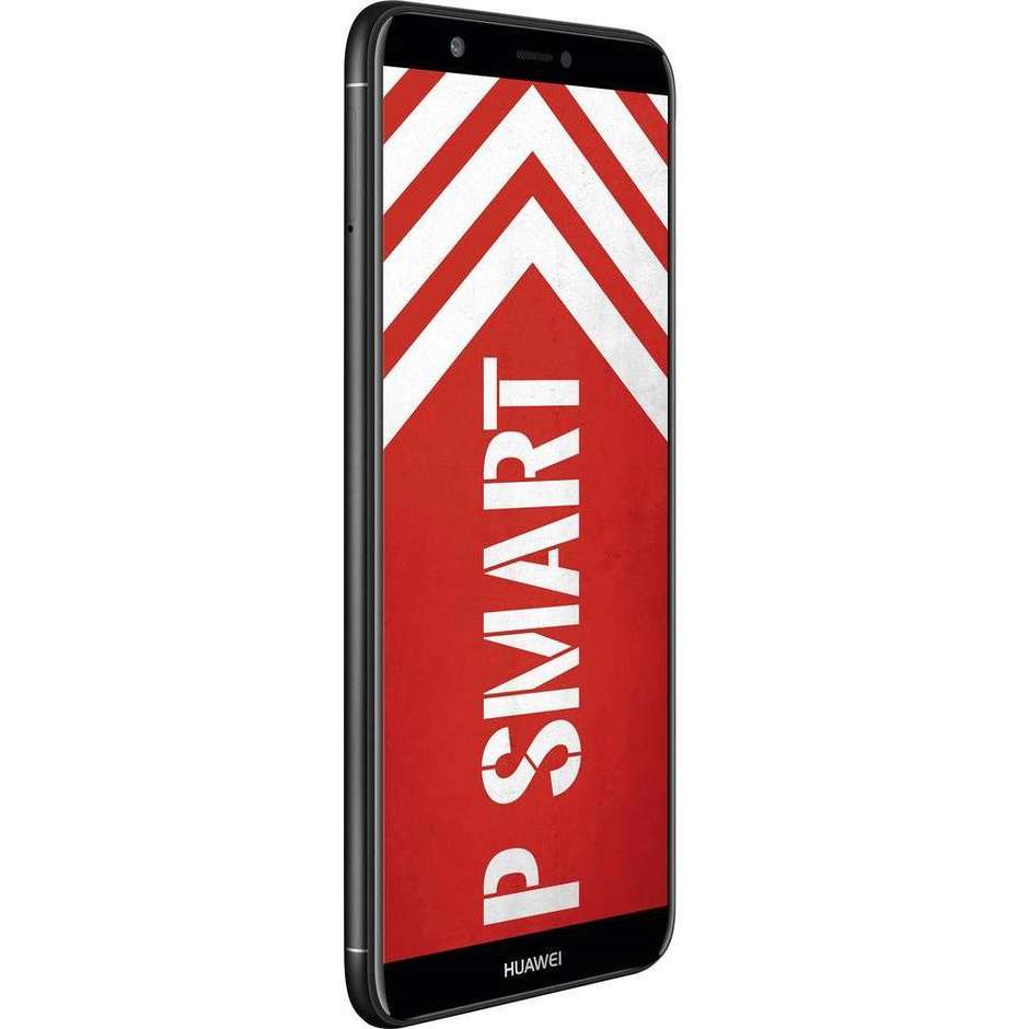 Huawei P Smart smartphone 5.65" 4G dual sim Ram 3 Gb fotocamera 13+2/8 Mpx colore nero