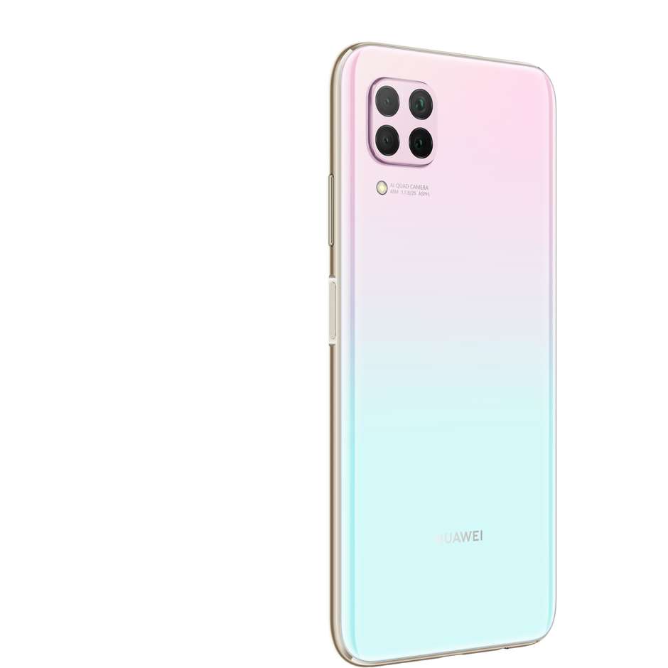 Huawei P40 Lite Smartphone 6,4" FHD+ Ram 6 GB Memoria 128 GB Android 10.0 colore Sakura Pink