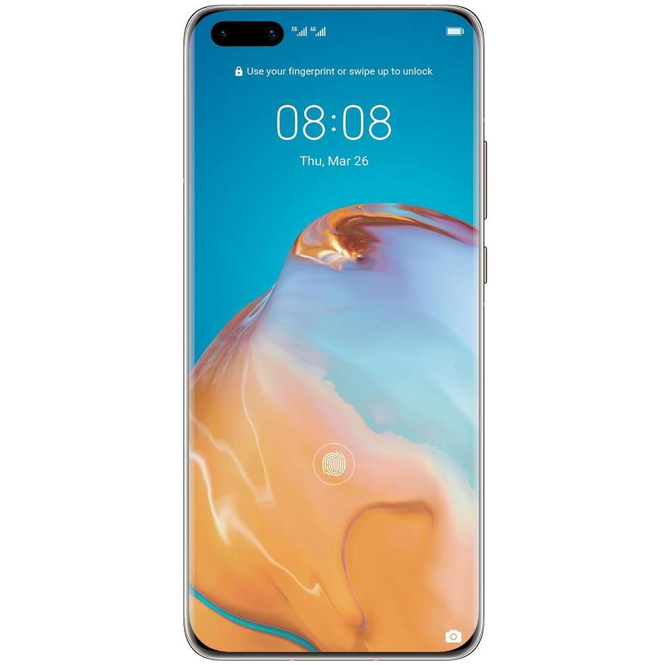Huawei P40 Pro Smartphone 6,58" OLED Ram 8 GB Memoria 256 GB 5G Android 10 colore Blush Gold