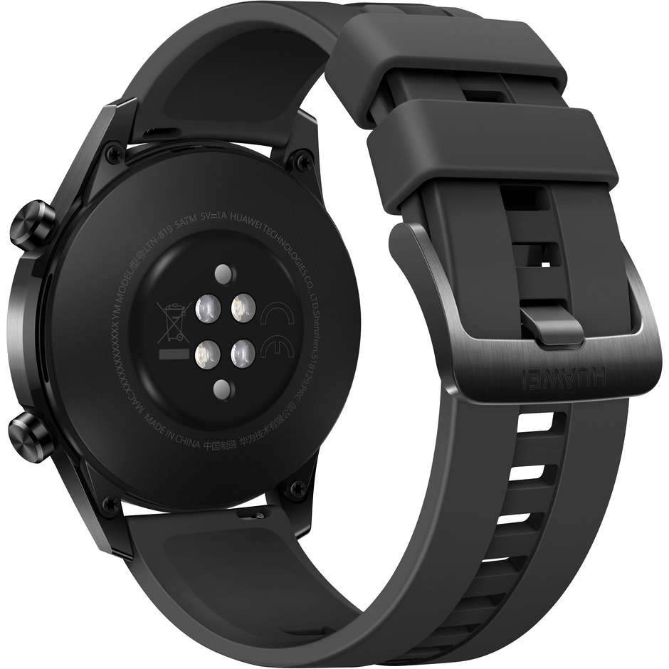 Huawei Watch GT 2 Smartwatch 46 mm 1,39"Amoled GPS Bluetooth cardiofrequenzimetro colore nero