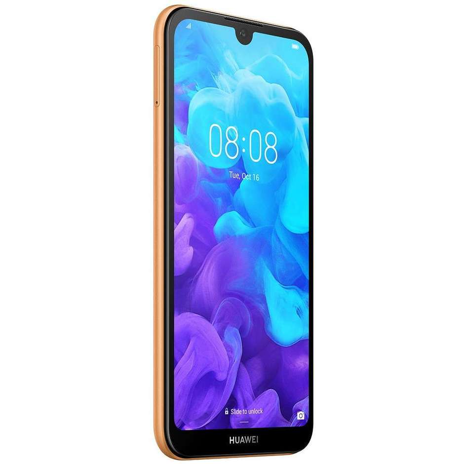 Huawei Y5 2019 Smartphone Dual sim 5,8" memoria 16 GB Ram 2 GB Android colore Marrone