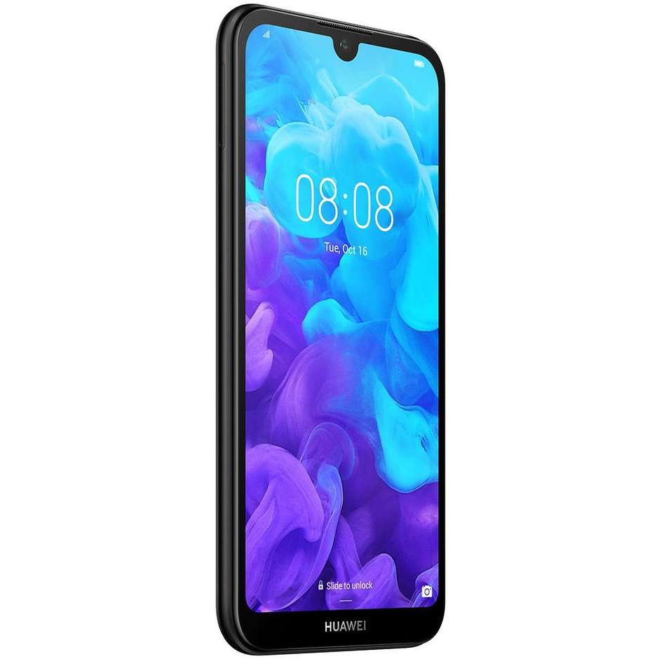 Huawei Y5 2019 Smartphone Dual sim 5,8" memoria 16 GB Ram 2 GB Android colore Nero