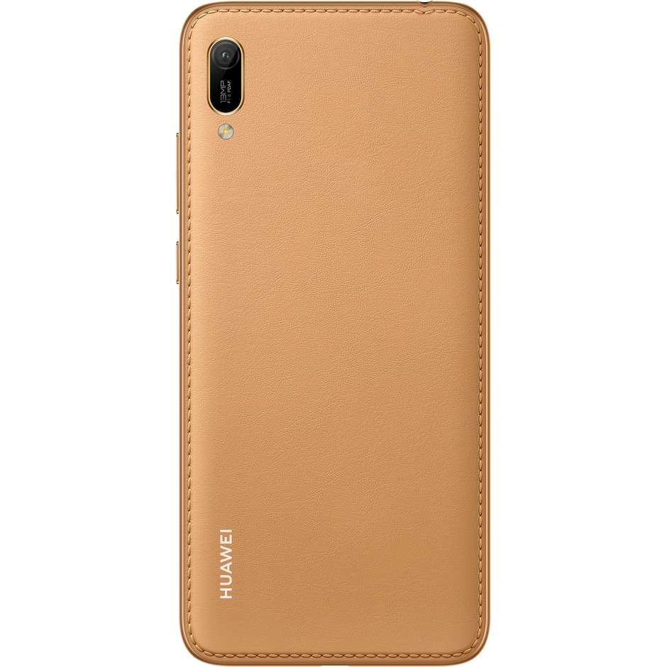 Huawei Y6 2019 Smartphone 6" memoria 32GB Dual Sim 4G-LTE Colore Marrone