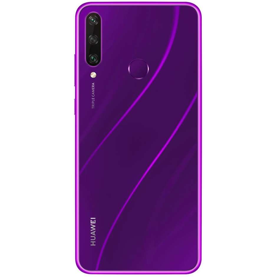 Huawei Y6P Smartphone 6,3" HD+ Ram 3 Gb Memoria 64 Gb E-MIUI Colore Phanton Purple
