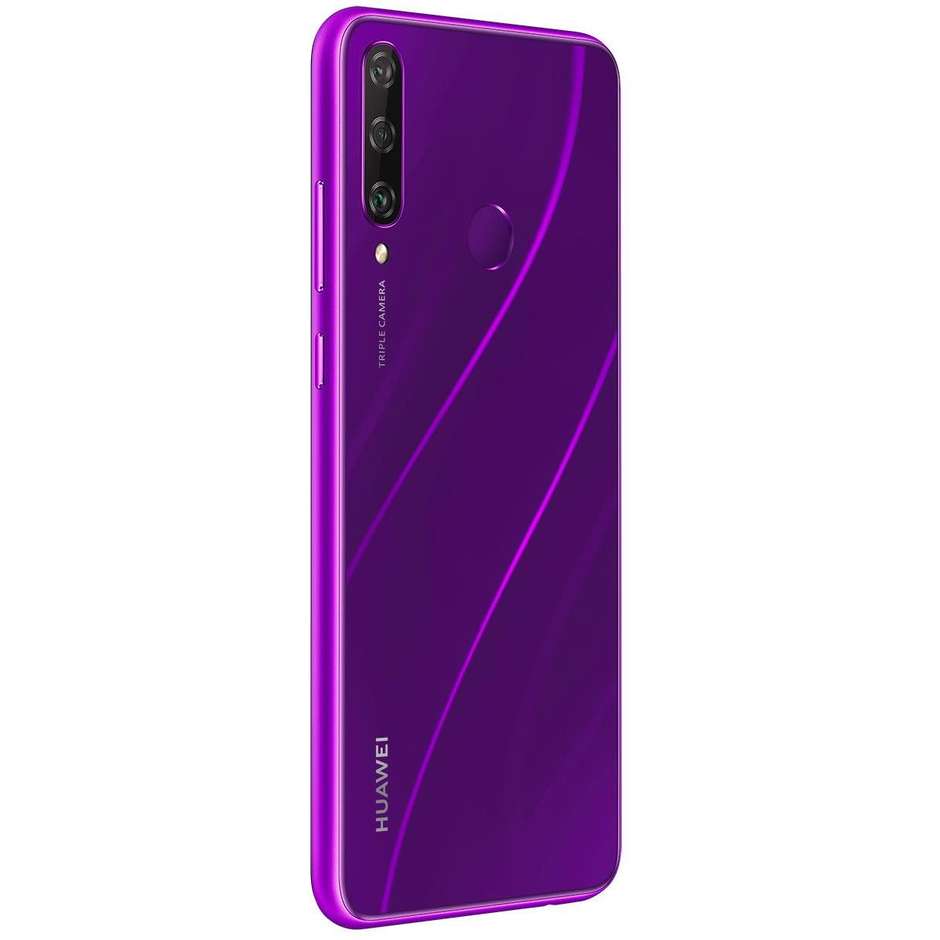 Huawei Y6P Smartphone 6,3" HD+ Ram 3 Gb Memoria 64 Gb E-MIUI Colore Phanton Purple