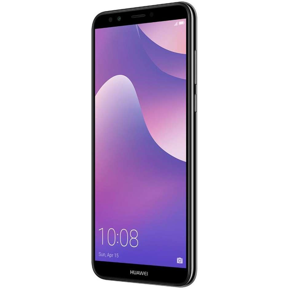 Huawei Y7 2018 Smartphone 5,99"16 GB Fotocamera 13 Mpx 4G/LTE Tim Italia Nero 774794