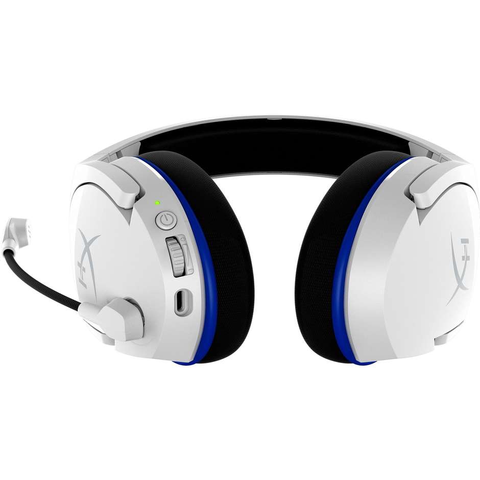 HyperX Cloud Stinger Core Cuffie da gaming Wireless Bluetooth Colore Bianco Blu