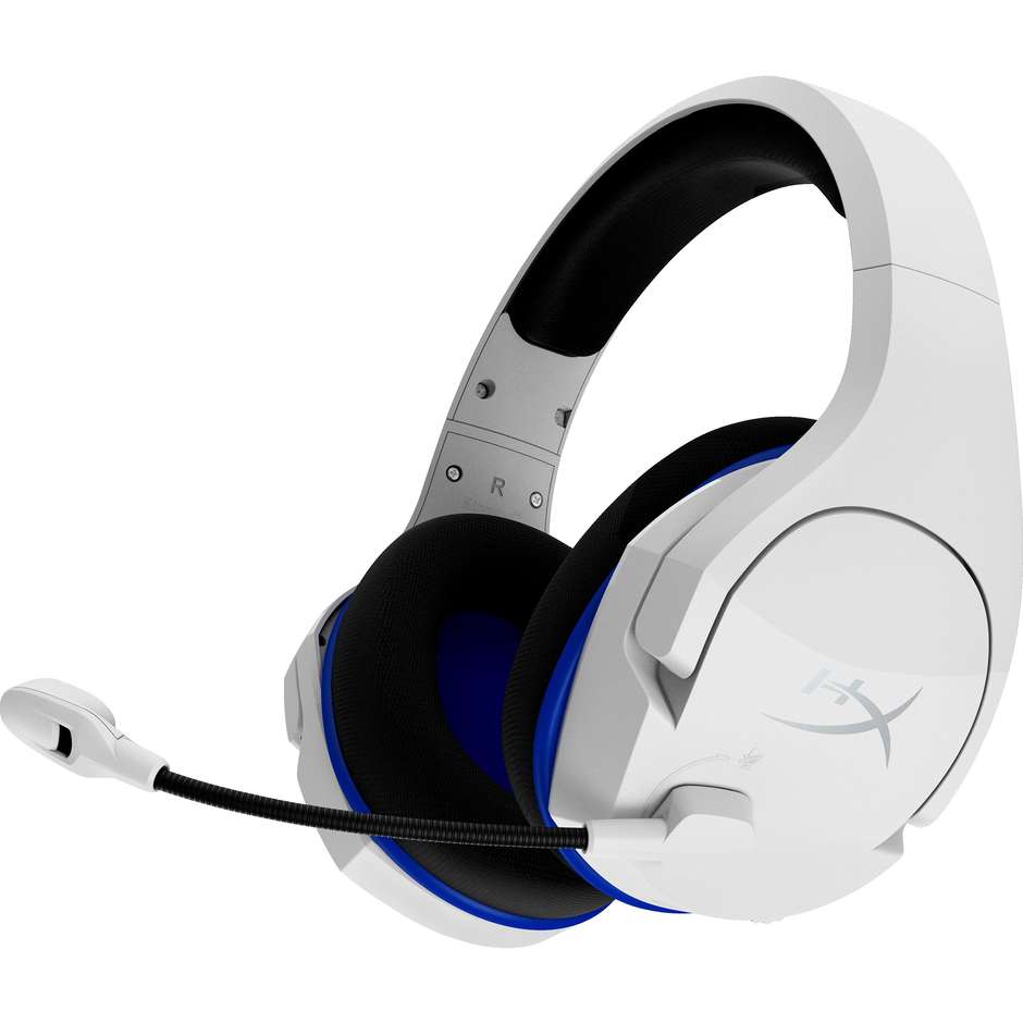 HyperX Cloud Stinger Core Wireless (4P5J1AA) Cuffie Gaming Wireless 2.4 GHz per PS5 e PC Bianco e Blu