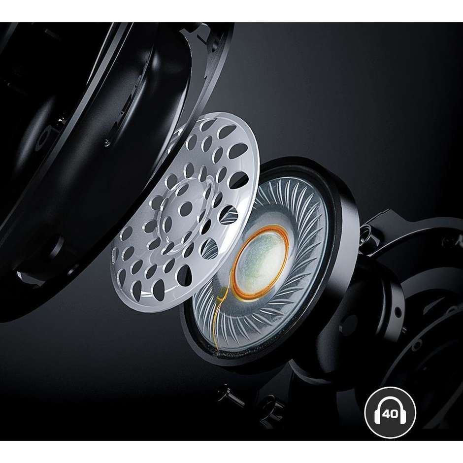 HyperX Cloud Stinger Core Wireless + 7.1 Cuffie Gaming Senza Fili 2.4 GHz Driver 40mm DTS Spatial Audio Microfono Mute Nero (4P4F0AA)