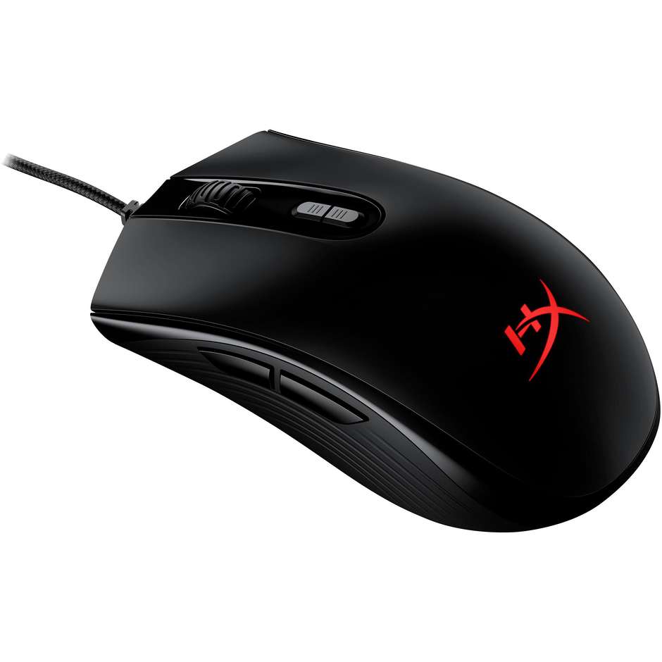 HyperX Pulsefire Core mouse gaming ottico cablato 6200 DPI nero