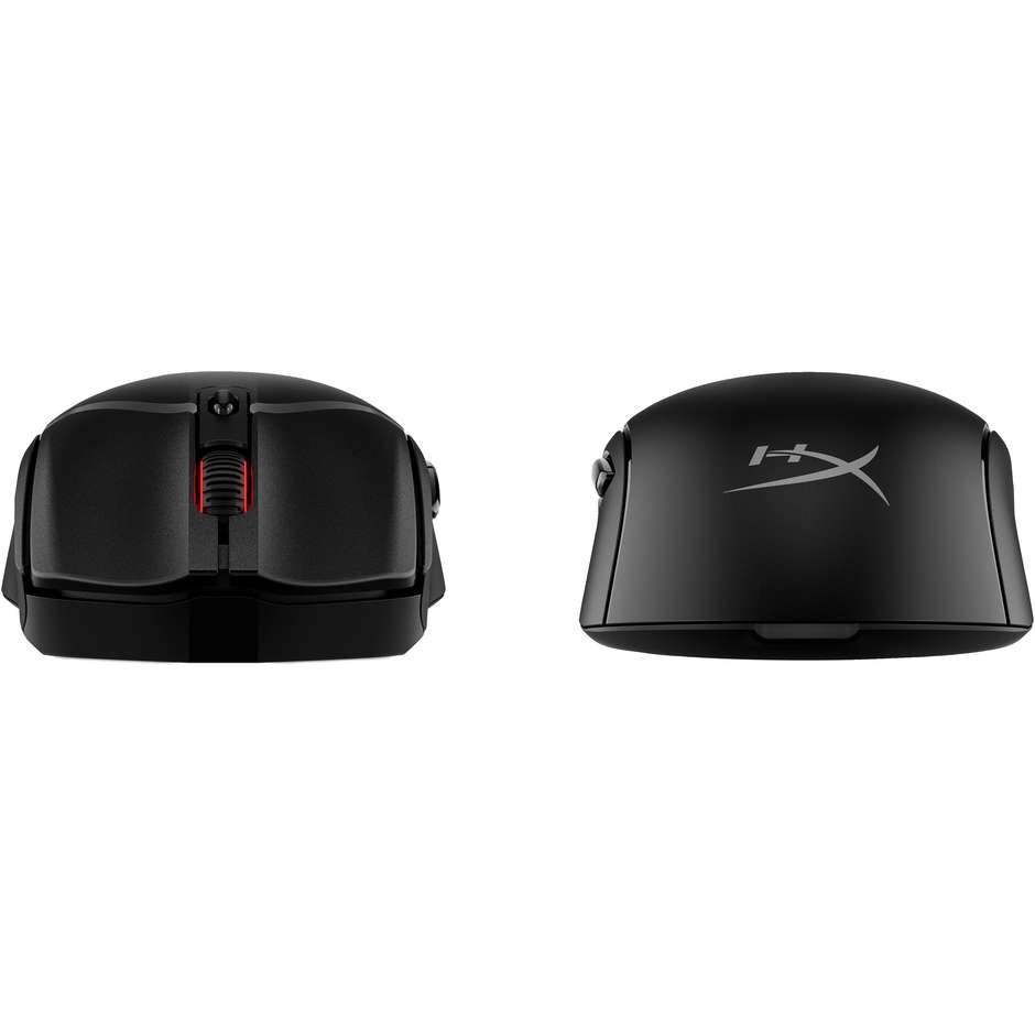 HyperX Pulsefire Haste 2 Core Wireless Mouse Gaming Ultraleggero 12000 DPI 6 Tasti Nero