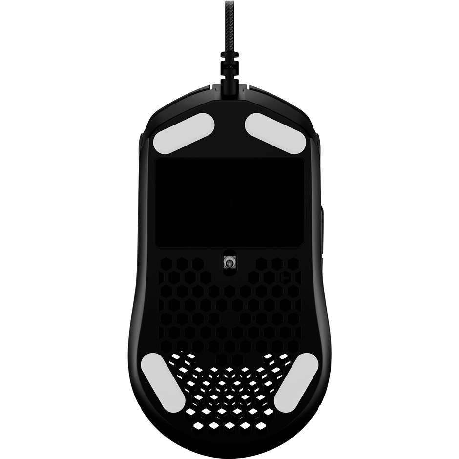 HyperX Pulsefire Haste Mouse Gaming Ultraleggero a Nido d'Ape 59g Sensore Pixart 3335 16000 DPI Nero