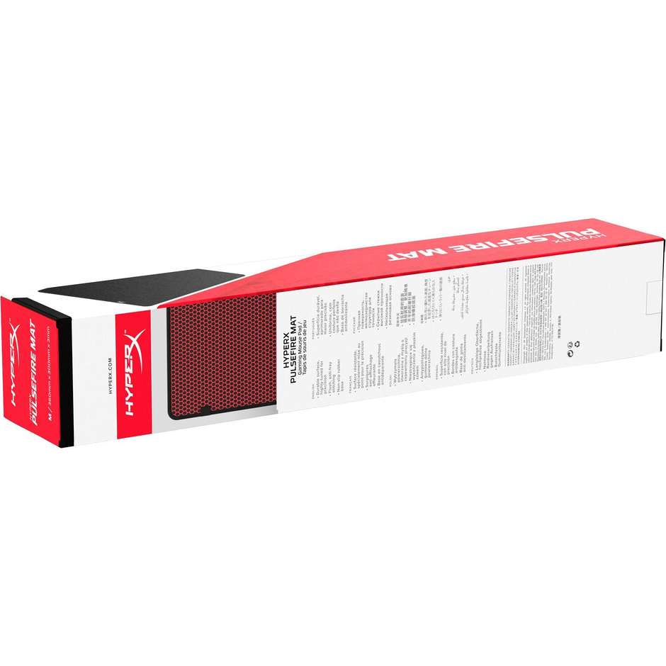 HYPERX Pulsefire Mat Tappetino per Mouse Gaming Tessuto ad Alta Densità Cuciture Anti-Sfilacciamento Taglia M