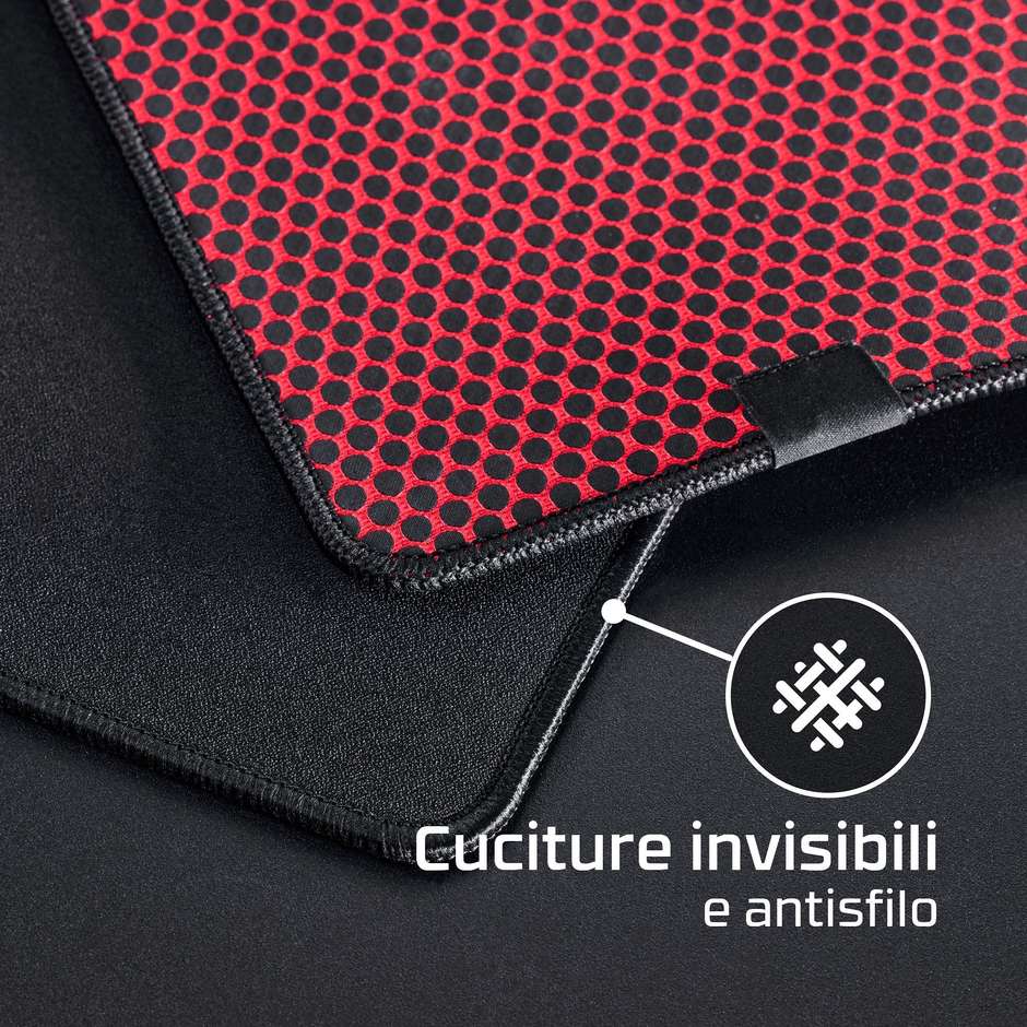 HYPERX Pulsefire Mat Tappetino per Mouse Gaming Tessuto ad Alta Densità Cuciture Anti-Sfilacciamento Taglia M
