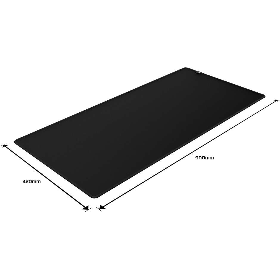 HyperX Pulsefire Mat XL tappetino mouse gaming 900 × 420 mm, nero