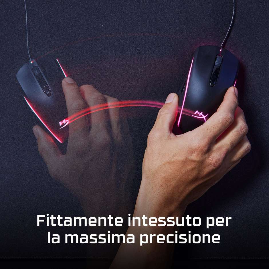 HyperX Pulsefire Mat XL tappetino mouse gaming 900 × 420 mm, nero