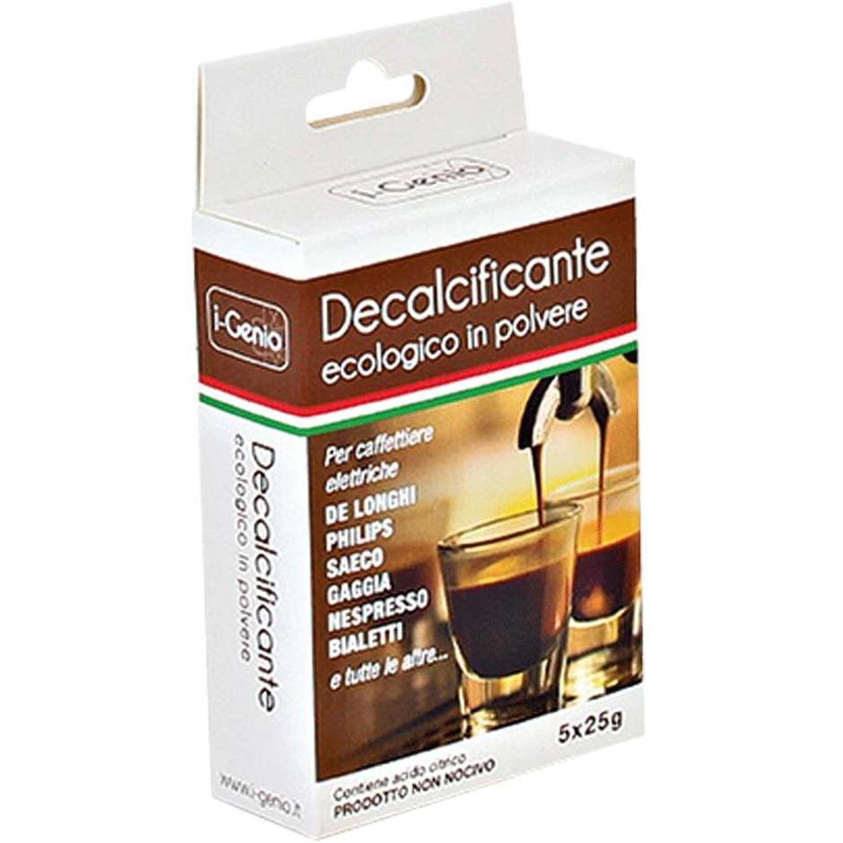 I-Genio 982 Kit Decalcificante in Bustine per Macchine da Caffè 5 Pezzi