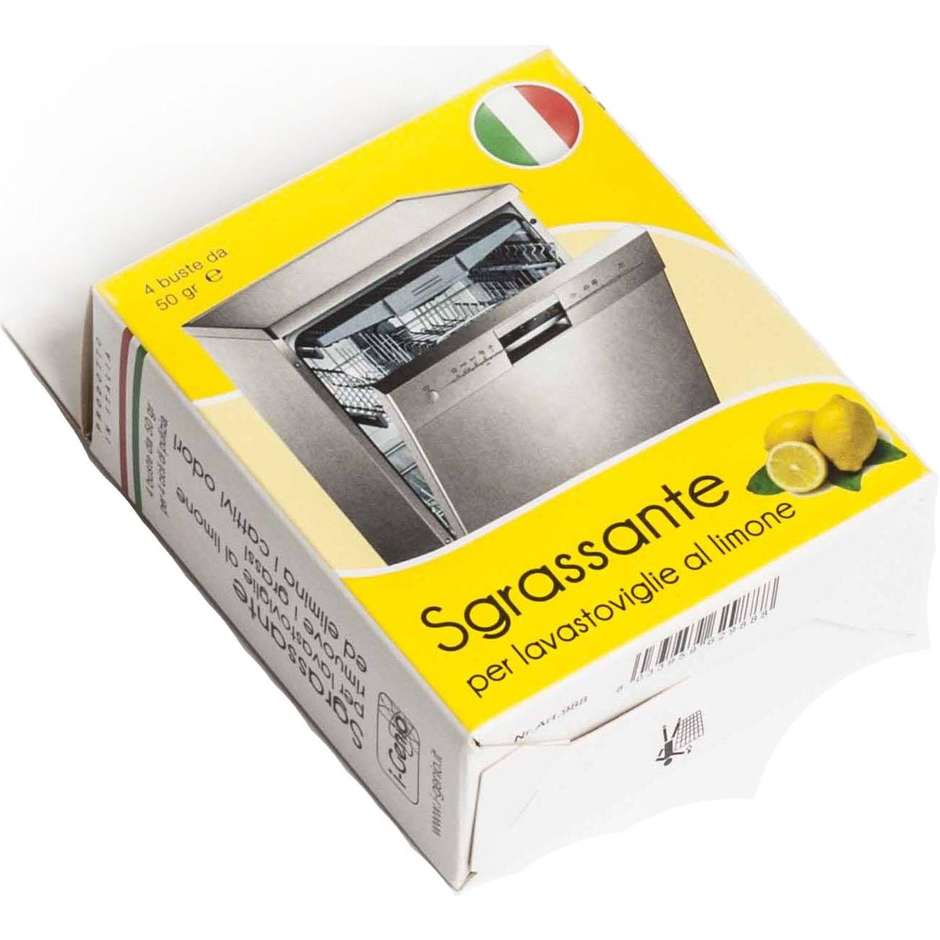 I-Genio 988 Kit Pulizia e Cura Lavastoviglie Trattamento Disincrostante e Sgrassante