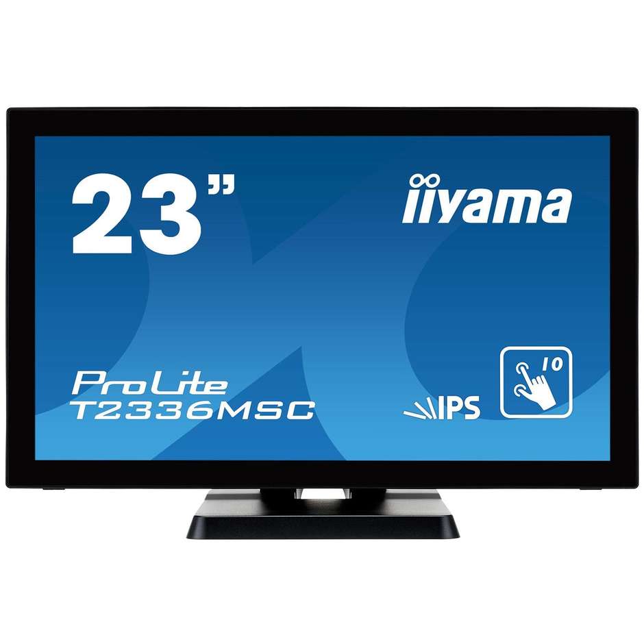 Iiyama T2336MSC-B2 Pro Lite monitor 23" LED Touchscreen Full HD nero