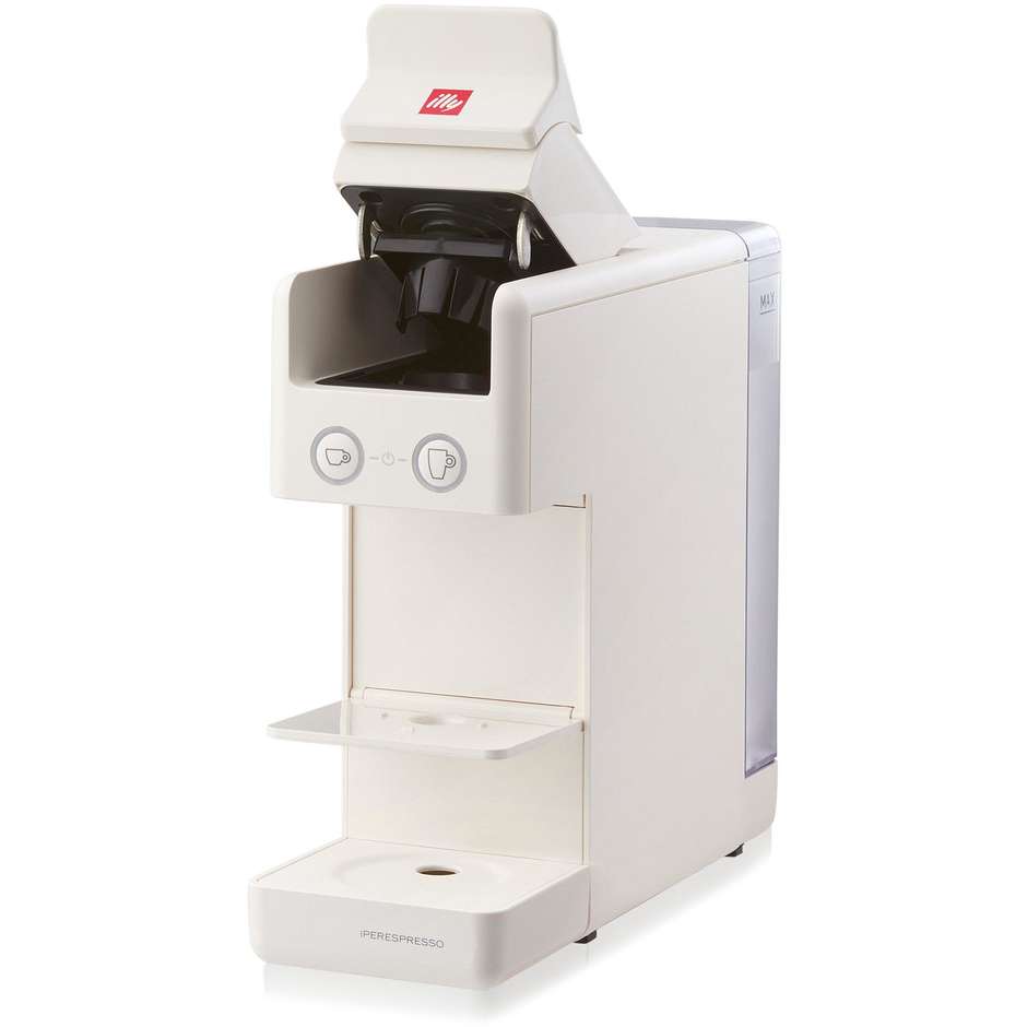 Illy Y3.3 Iperespresso Macchina da Caffè a Capsule Design Piero Lissoni Bianco