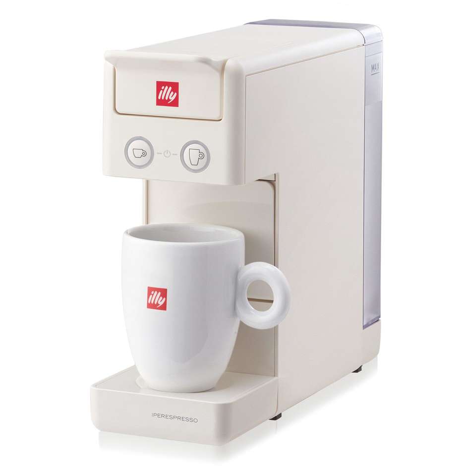 Illycaffè 60477 Macchina da Caffè Espresso a Pompa 1400 W 15 Bar Bianco