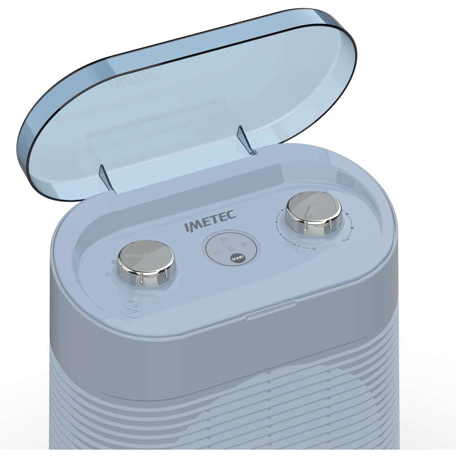 Imetec 4029 Termoventilatore Silent Power Protection Potenza 2200 W colore blu