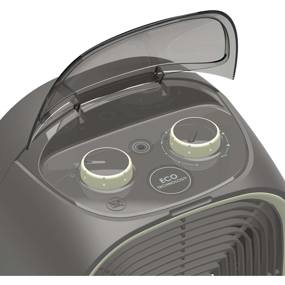 IMETEC 4030 Termoventilatore Elettrico Compatto 2100 W Termostato Regolabile Bianco