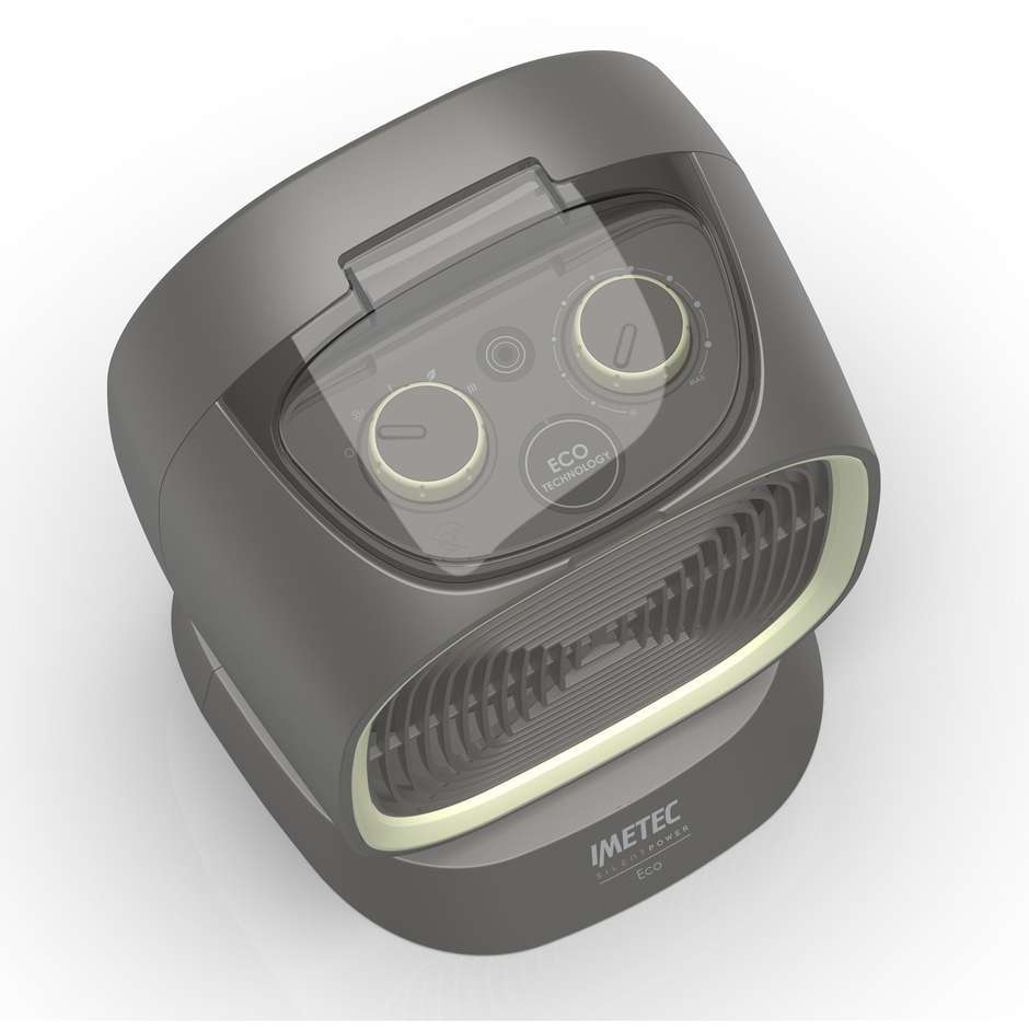 IMETEC 4030 Termoventilatore Elettrico Compatto 2100 W Termostato Regolabile Bianco