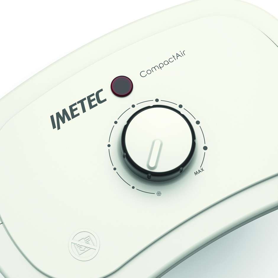 IMETEC 4032 Termoventilatore Elettrico Compatto 2000 W Termostato Regolabile Bianco