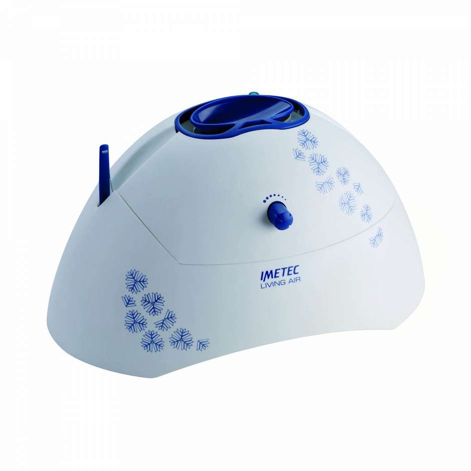 Imetec 5401 Living Air HU-200 umidificatore 700 Watt capacità 400 ml colore bianco e blu